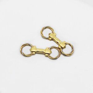 Cartier 18K Gold Trinity Stirrup Cufflinks